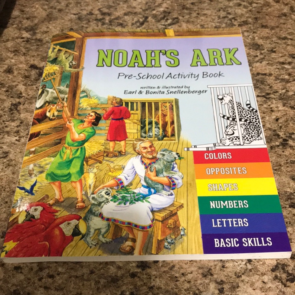 Masterbooks Noah’s Ark PreSchool workbook